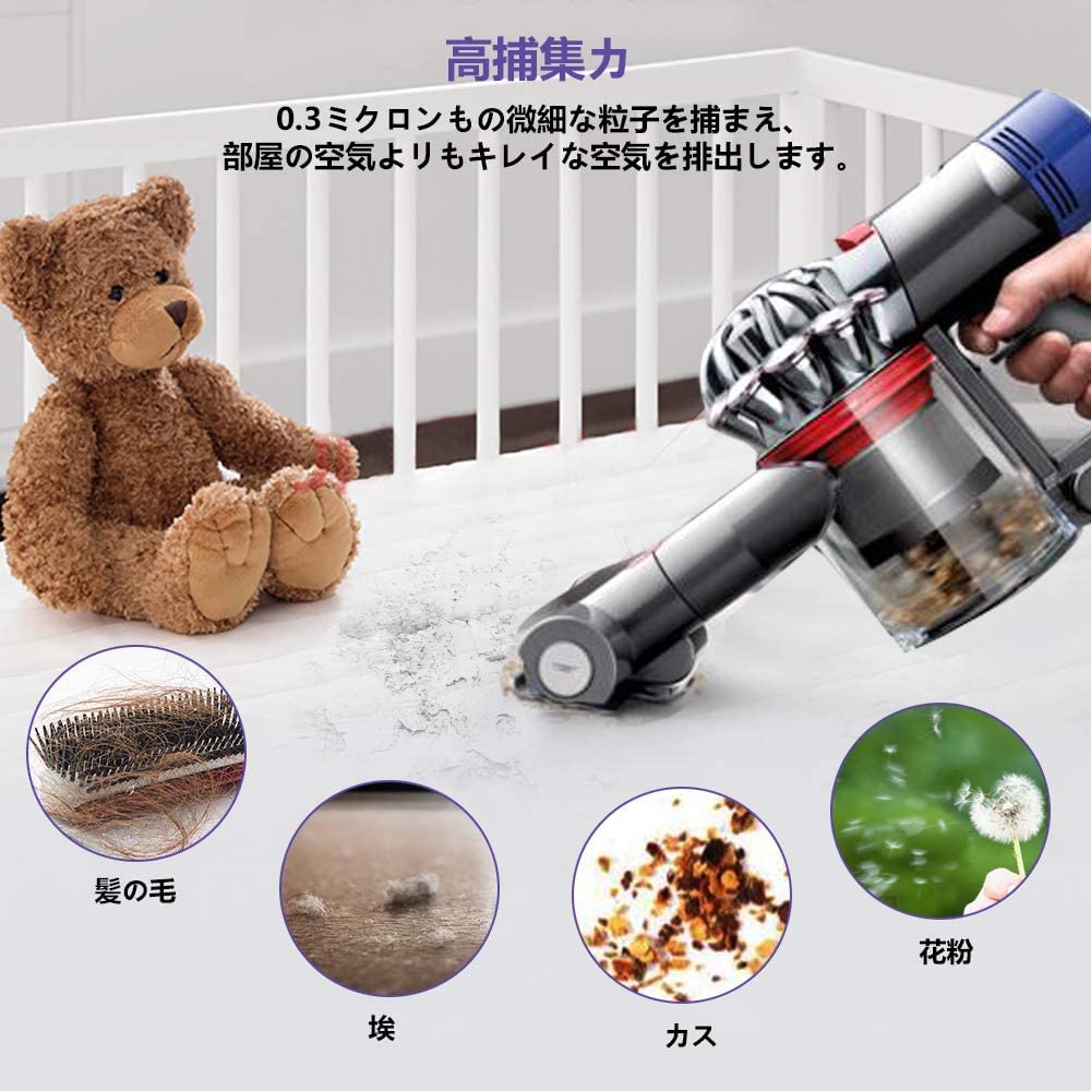 Amazon.co.jp: ダイソン フィルター 掃除機用フィルター ダイソン V8